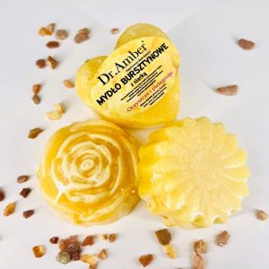 Mydło bursztynowe z siarką naturalne Dr. Amber