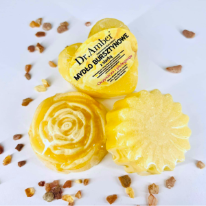 Mydło bursztynowe z siarką naturalne Dr. Amber